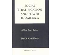 Lynda Ann Ewen Social Stratification and Power in America (Tascabile)