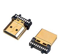Lyndahl LKHDMICON19 - Connettore per saldatura HDMI (AM), 19 poli