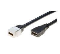 Lyndahl LKK0210-02 Keystone, HDMI 1.4 Cavo adattatore, nero