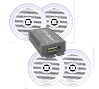 Lyndahl LYNCS180IPS4 KIT Altoparlanti da incasso a 2 vie 120 W 4 Ω Bianco 1 KI