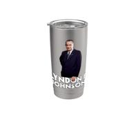 Lyndon B. Johnson Bicchiere termico in acciaio inox doppia parete