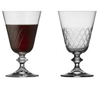 Lyngby Glas Eaton - Bicchiere da vino rosso, 26 cl, 2 pezzi