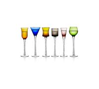LYNGBY GLAS Set di bicchierini da liquore 6 pz. LONDON 18cm multicolore multicolore