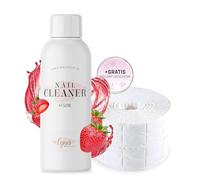 Lynis Nailshop.de - Detergente per unghie 500 ml + 1000 tamponi di cellulosa, altamente efficace per la rimozione di strato di sudorazione e pellicola grassa, per gel UV/LED, acrilico e poliglioni