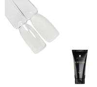 Lynis-Nailshop.de - Gel acrilico per unghie da 30 ml, trasparente, trasparente, per allungamento delle unghie con aderenza perfetta, inodore e senza sfumature, prodotto in Germania, Lynis-Nailshop.de