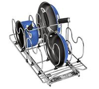 Lynk Professional® Slide Out - Organizzatore estraibile per armadio da cucina, 27,9 cm di larghezza x 53,3 cm di profondità, cromato