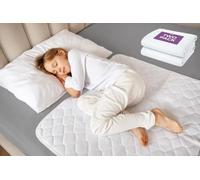 Lynmark® Kids - Set di 2 protezioni impermeabili per addestramento al vasino e bagnare il letto di bambini e bambini