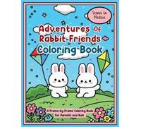 Lynn Alex Adventures of Rabbit Friends Coloring Book (Tascabile)