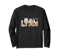 Lynn Cat Trees - Albero per Gatti Personalizzato con Nome Carino Word Art Maglia a Manica