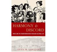 Lynn M. Sargeant Harmony and Discord (Copertina rigida)
