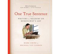 Lynn Novick One True Sentence (Copertina rigida)