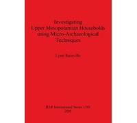 Lynn Rainville Investigating Upper Mesopotamian Households using Mic (Tascabile)