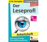 Lynn-Sven Kohl Der Leseprofi - Arbeitsheft / Klasse 9-10: Fit durch (Tascabile)