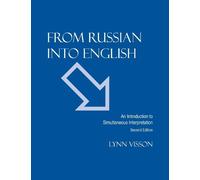 Lynn Visson From Russian Into English (Tascabile)