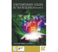 Lynne Oats Contemporary Issues in Tax Research Volume 3 (Tascabile)