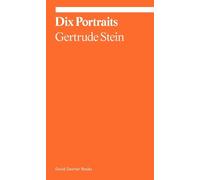 Lynne Tillman Gertrude Stein Dix Portraits (Tascabile) Ekphrasis