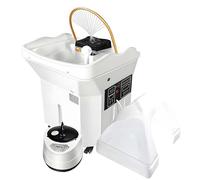 LYNNEYING Head Spa Equipment,Attrezzatura Head Spa A Cascata,Sistemadi Circolazione De ll'acqua Per Centri Benessere,Fumigazione E Fototerapia,Portatile,per Saloni(Water cycle,White)