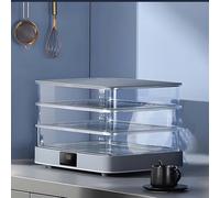 LYNNEYING Macchina Lievitazione Pane Automatica, Proofer Impasto Elettrico 40L con Impostazioni Regolabili, Controllo Umidità e Temperatura, Ripiani Rimovibili, Ideale per Casa e Pasticcerie