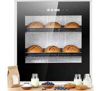 LYNNEYING Macchina per la lievitazione de ll'impasto,Proofer Pasta Elettrico 40L,Box Lievitazione Pane Controllo Temperatura Digitale 20-50°C,Umidità Regolabile 60-90% RH,per Yogurt e Pane Casalingo