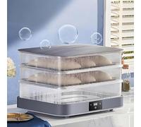 LYNNEYING Macchina Proofer Impasto Elettrico 40L con Controllo Digitale,Scatola Lievitazione Pane,Umidità e Temperatura Regolabili,Coperchio Contenitore Pasta Madre,per Cucina,Fermentazione Fai da Te