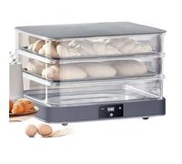 LYNNEYING Proofer Impasto Grande 40L, Scatola Lievitazione Elettrica con Controllo Umidità/Temperatura di Precisione, Dimensioni Ampie, Vista Trasparente, per Pasta Madre, Yogurt, Pizza