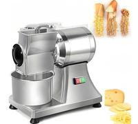 LYNNEYING Rallador di Formaggio, Trituratore di Noci Multifunzione, 900W Rame Puro, Ingresso 16cm, Protezione Contro Il Surriscaldamento, Acciaio Inossidabile per Formaggio/Cacahuete/Pane/Pizzerie