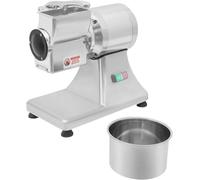 LYNNEYING Trituratore di Alimenti Elettrico Migliorato, Rallador di Formaggio, 900W 60KG/H, Ingresso 15.24cm, Copertura di Sicurezza, Pulizia Facile, per Pane/Noci/Formaggio/Cucine Casa/Commerciali