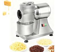 LYNNEYING Trituratore di Alimenti Elettrico Migliorato,Rallador di Noci e Formaggio,900W 2800rpm,60KG/H,Protezione Contro Il Surriscaldamento,per Formaggio/Mandorle/Pane/Case/Stabilimenti Commerciali