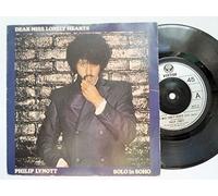 Lynott, Philip - Lynott, Philip Dear Miss Lonely Hearts 7" Vertigo SOLO1 EX/VG+ 1980 picture sleeve