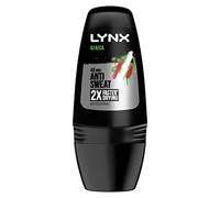 LYNX Africa 48 ore di protezione contro odori e umidità Deodorante roll on antitraspirante con un profumo iconico 6 x 50 ml