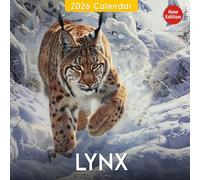 Lynx Calendar 2026: A Year of Majestic Lynx in the Wild | Kalender Calendario Calendrier