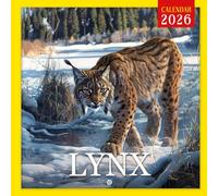 Lynx Calendar 2026: A Year of Majestic Lynx in the Wild | Kalender Calendario Calendrier
