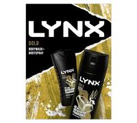 LYNX Gold Duo Body Spray Set regalo gel doccia e deodorante perfetto per la sua routine quotidiana 2 pezzi