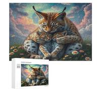 Lynx Puzzle 300 Pezzi Sfida Creativa Adulti E Ragazzi Paisaje Edificio Rompicapo Educativo Rilassamento Pressione Ridotta Idea Regalo Amici E Cugini 300 PCS