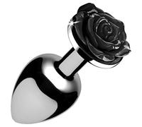 Lynx - Spina anale in lega di alluminio, colore: Nero