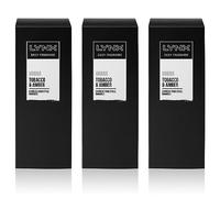 Lynx Urban Daily - Confezione da 3 pompe spray di precisione con fragranza al tabacco e ambra da 100 ml