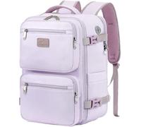 LYNXCHER Zaino da Viaggio Easyjet 45x36x20 Bagaglio a Mano Aereo Sottovuoto 30L Borsa da Cabina per Uomo e Donna per Laptop da 15.6 Violetta Chiara