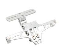 LYNYQ Moto Portatarga per Yamaha T-Max 500 2001, Regolabile Supporto Targa Supporto Portatarga Targa Posteriore Eliminatore Parafango Accessorii,Normal-B