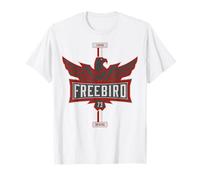Lynyrd Naskarr Freebird Classic Rock Country Sports Car Maglietta