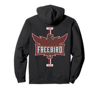 Lynyrd Naskarr Freebird Classic Rock Country - Ventilatore per Auto Sportive Felpa con Cappuccio