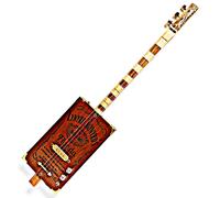 Lynyrd Skinyrd's Tribute 3tpv special Cigar Box Guitar Matteacci's