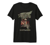 Lynyrd Skynyrd Call Me Breeze Biker Eagle Classic Retro Rock Maglietta Premium