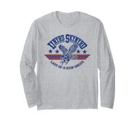 Lynyrd Skynyrd Classic Eagle Vintage Southern Rock Vibes Maglia a Manica