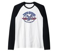 Lynyrd Skynyrd Classic Eagle Vintage Southern Rock Vibes Maglia con Maniche Raglan