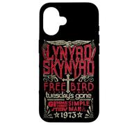 Lynyrd Skynyrd colpisce Free Bird Simple Man Gimme 70s Gig Rock Custodia per iPhone 16