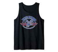 Lynyrd Skynyrd Dyin Breed Logo Bandiera degli Stati Uniti, Gruppo Rock Classico Anni '70 Canotta