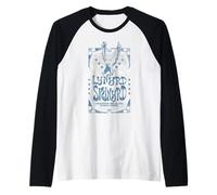 Lynyrd Skynyrd Eagle Descending Live N LA Free Bird Rock Anni '70 Maglia con Maniche Raglan
