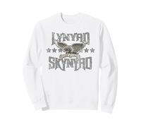 Lynyrd Skynyrd EST 1970 Eagle Retro Rock Biker Band Festival Felpa