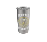 Lynyrd Skynyrd Florida Straight 73 Rock N Roll Biker Vintage Bicchiere termico in acciaio inox doppia parete