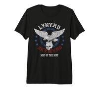 Lynyrd Skynyrd Il Meglio dell'American Eagle Classic Rock Maglietta Premium